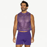 BIKE Short Sleeveless Practice Jersey - Purple