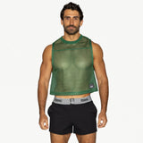 BIKE Short Sleeveless Practice Jersey - Green