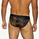 BIKE Active Jock Brief - Sports Print
