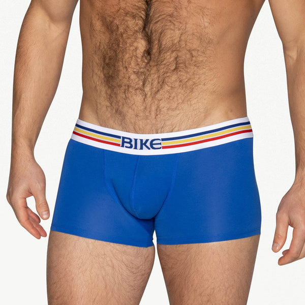 BIKE Stretch Cotton Trunk Underwear - Royal