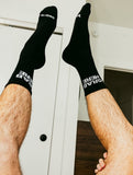 Grab Here Socks by YES HOMO - Black