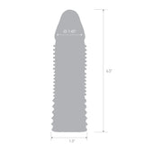 6.5" Triple Sensation Penis Enhancing Sleeve Extension by Blue Line