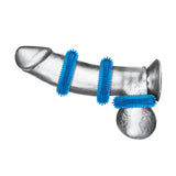 3-Pack Ultra-Stim Stretch Cock Rings by Blue Line