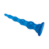 6.75" Anal Beades With Suction Base by Blue Line