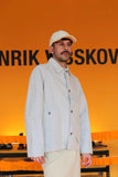 White Twill Delivery Jacket BY Henrik Vibskov SS24