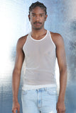 TANK TOP WHITE BY RANDOM IDENTITIES