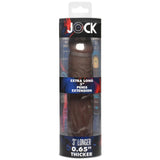 JOCK Extra Long Penis Extension Sleeve - Dark