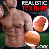 JOCK Football Frank 6.75" Dildo W/ Balls Light