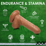 JOCK Baseball Brian 7" Dildo W/ Balls Medium