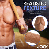 JOCK Baseball Brian 7" Dildo W/ Balls Medium