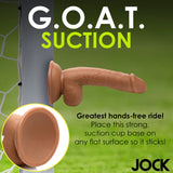 JOCK Soccer Sam 7" Dildo W/ Balls Medium