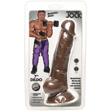 JOCK Weightlifting Wesley 7" Dildo W/ Balls Medium