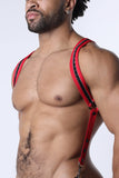 CELLBLOCK 13 Carbon Shadow Body Harness - Red