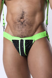 CELLBLOCK 13 Carbon Shadow Jock Pouch - Green