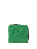 COMME DES GARÇONS Embossed Forest Zip Around Wallet