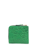 COMME DES GARÇONS Embossed Forest Zip Around Wallet