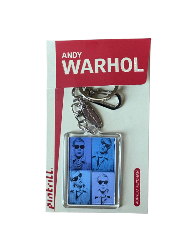 Andy Warhol Potrait Keyclip