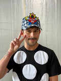 Clown Cap in Mazzarine Blue by Walter van Beirendonck
