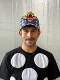 Clown Cap in Mazzarine Blue by Walter van Beirendonck