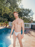 RED Hot Core Jock - White