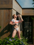 RED Hot Core Jock - White