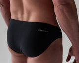 GYMNASIUM THE TIE SIDE SWIM BRIEF BLACK