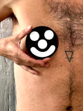 Black smile Button by Walter Van Beirendonck