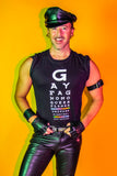 Gay Eye Chart Tee by Peachy Kings