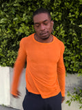 Eckhaus Latta Base Long-sleeve TANGERINE