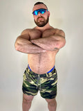 Alfons Dovana Camo USA Shorts