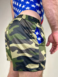 Alfons Dovana Camo USA Shorts