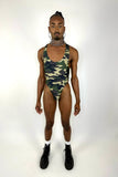 Alfons Dovana Camo Bodysuit