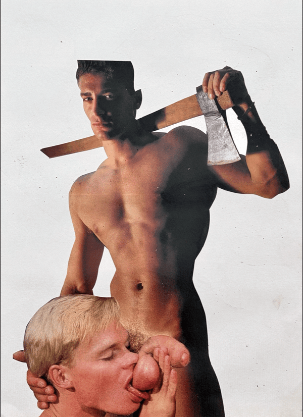 KYLE, UNTITLED #2 (FROM THE MASTERBATION BOOK), 1988