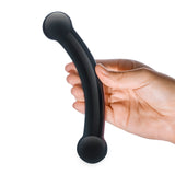 Gläs 5.5" Double Bull Black Dildo