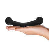 Gläs 5.5" Double Bull Black Dildo