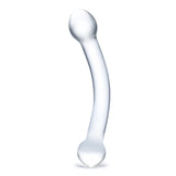 Gläs 7" curved glass Dildo