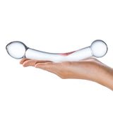 Gläs 7" curved glass Dildo