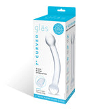 Gläs 7" curved glass Dildo