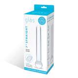 Gläs 7" straight glass dildo