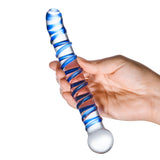 Gläs Mr. Swirly 6.5" P-Spot Glass Dildo