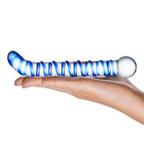 Gläs Mr. Swirly 6.5" P-Spot Glass Dildo