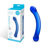 Gläs 6" Curved Glass Dildo