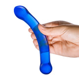 Gläs 6" Curved Glass Dildo