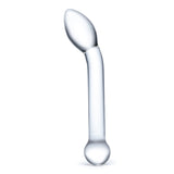 Gläs 8" Slimline P-Spot Glass Dildo