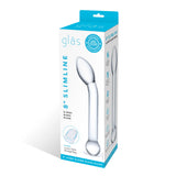 Gläs 8" Slimline P-Spot Glass Dildo