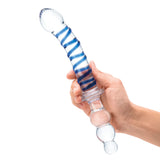 Gläs 10" Twister Dual-Ended Dildo