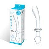 Gläs 9" Classic Curved Dual-Ended Dildo