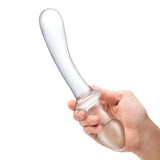 Gläs 9" Classic Curved Dual-Ended Dildo