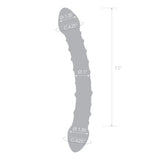 Gläs 10" Double Trouble Glass Dildo