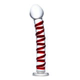 Gläs Mr. Swirly Spiral Glass Dildo